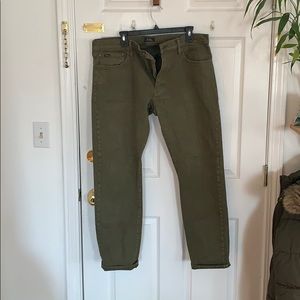 Forest Green Denim